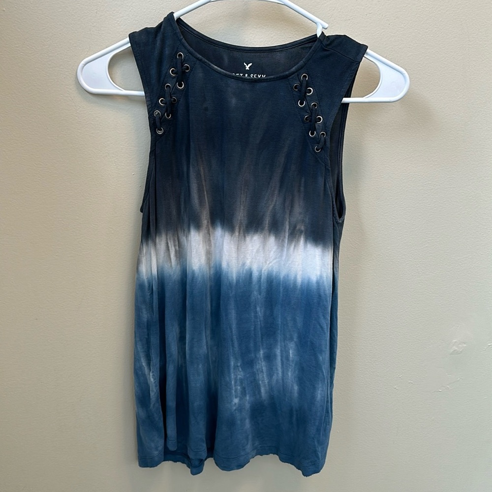 American Eagle Soft & Sexy Tie-Dye women’s tank top size xs